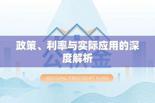 汾阳政策、利率与实际应用的深度解析