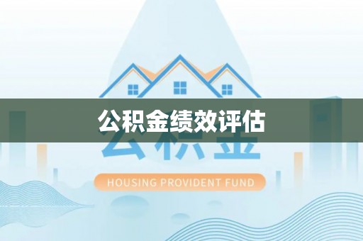汾阳公积金绩效评估